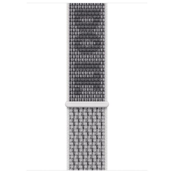 Apple Nike Sport Loop Band Apple Watch | 44/45/46/49 mm - White / Black