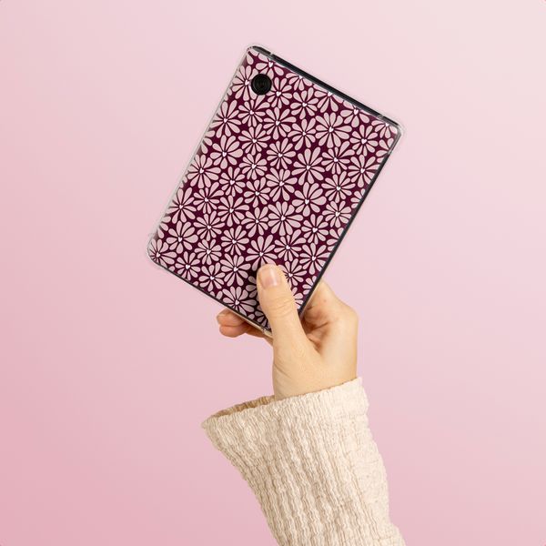 imoshion Design Clear Backcover Kobo Libra Colour - Bloom Love Blush