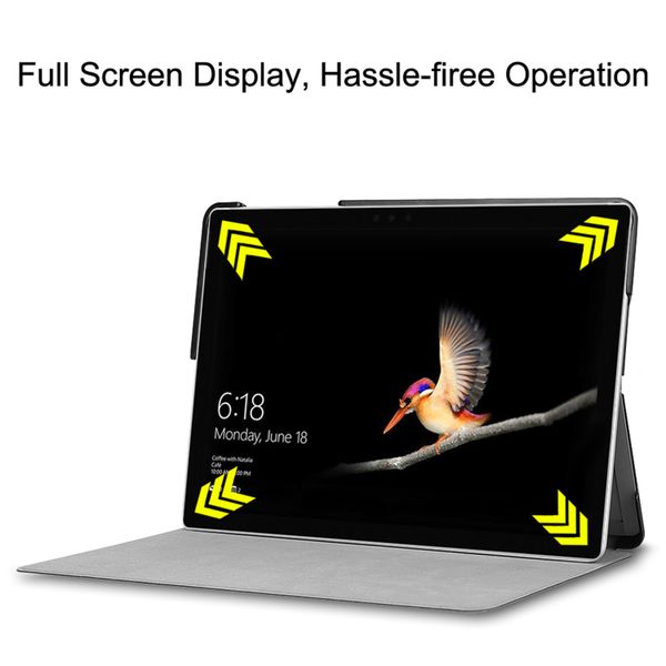 Design Hardcase Bookcase Microsoft Surface Go