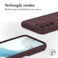 imoshion EasyGrip Backcover Samsung Galaxy S22 - Aubergine