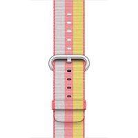 Apple Woven Nylon band Apple Watch Series 1 t/m 9 / SE (38/40/41 mm) | Series 10 (42 mm) - Red