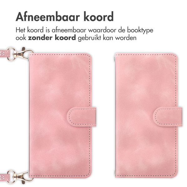 imoshion Bookcase met koord Motorola Moto G57 Power - Roze