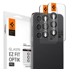 Spigen GLAStR EZ Fit Optik Camera Protector 2 Pack Samsung Galaxy S24 Plus - Black
