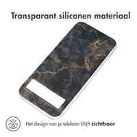 imoshion Design hoesje Google Pixel 8a - Black Marble