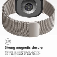 imoshion Milanese magnetic band Samsung Galaxy Watch 9 (40/44mm) / Watch 8 (40/44mm) / Classic (46mm) - Starlight