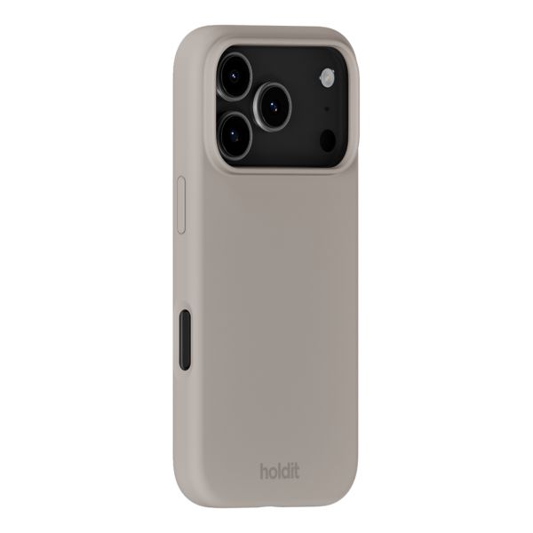Holdit Silicone Case Apple iPhone 17 Pro - Taupe