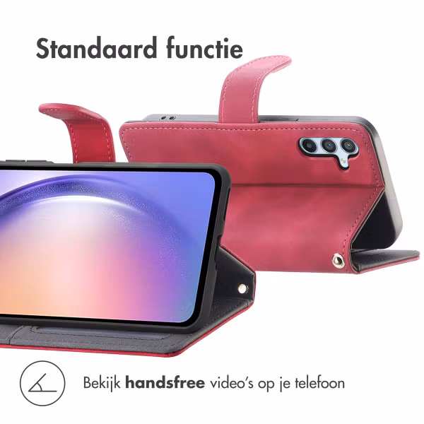 imoshion Bookcase met koord Samsung Galaxy A56 - Rood