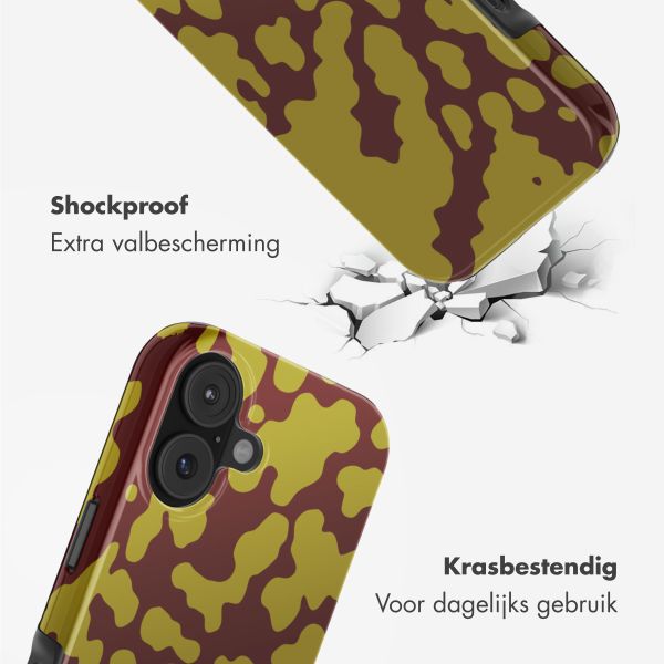 Selencia Vivid Backcover met MagSafe Apple iPhone 17 - Moo'd Olive Dust