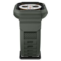 Spigen Rugged Armor™ Pro case Apple Watch 44 mm / 45 mm - Groen