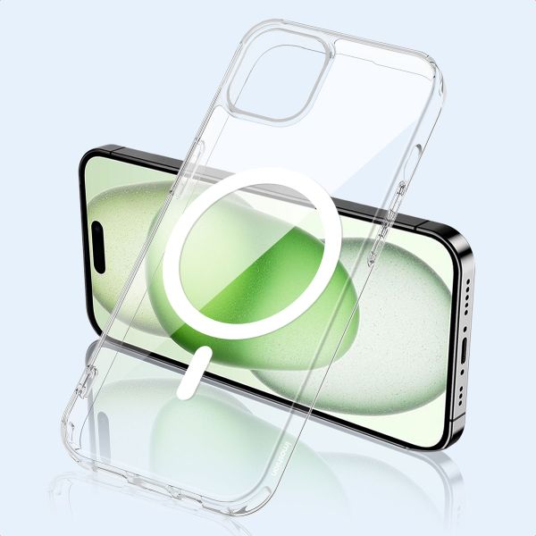 imoshion Protective Back Cover with MagSafe Apple iPhone 15 Plus - Transparent