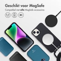 imoshion Color Backcover met afneembaar koord MagSafe Apple iPhone 14 - Zwart