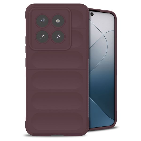 imoshion EasyGrip Backcover Xiaomi 14 Pro - Aubergine