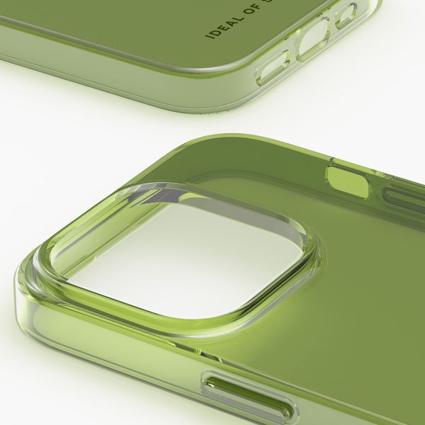 iDeal of Sweden Clear Case iPhone 14 Pro Max - Khaki