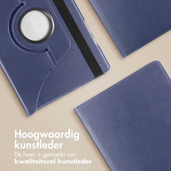 imoshion 360° draaibare Bookcase Samsung Galaxy Tab S11 - Donkerblauw