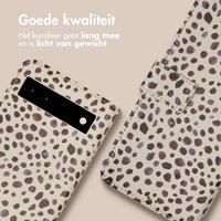 imoshion Design Bookcase Google Pixel 6a - Black And White Dots