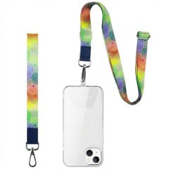 imoshion Universeel verstelbaar telefoonkoord + polsbandje - Retro Circles