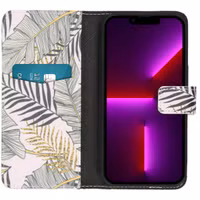 imoshion Design Softcase Bookcase Apple iPhone 13 Pro - Glamour Botanic