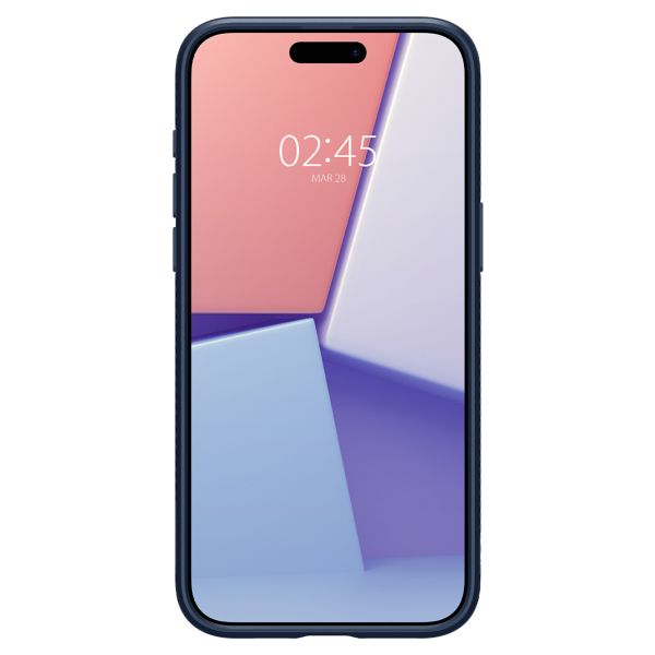 Spigen Liquid Air Backcover iPhone 15 Pro Max - Navy Blue