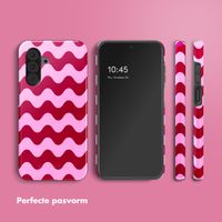 Selencia Vivid Backcover Samsung Galaxy A26 - Wave Vibes Lipstick