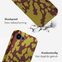 Selencia Vivid Backcover met MagSafe Apple iPhone 16e - Moo'd Olive Dust