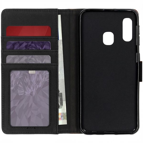 imoshion Luxe Bookcase Samsung Galaxy A20e - Bruin
