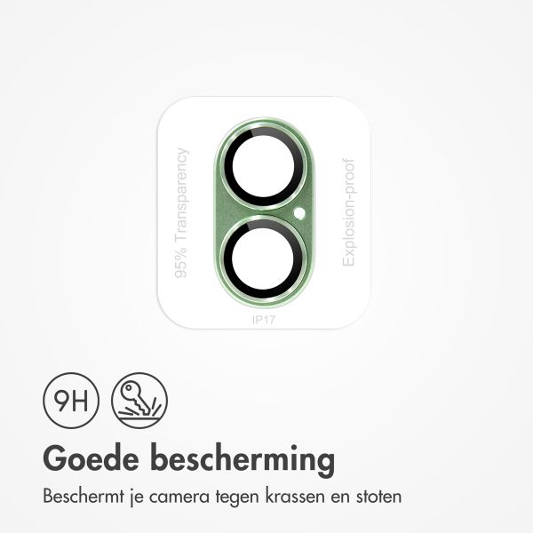 imoshion Camera Protector Glas 2 Pack Apple iPhone 17 - Sage Green
