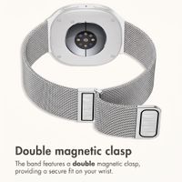 imoshion Milanese Magnetic Band Samsung Galaxy Watch Ultra 2 (2026) / Ultra (2024/2025) - Silver