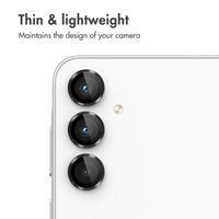 imoshion Camera Protector Glass 2-pack Samsung Galaxy A35 - Black
