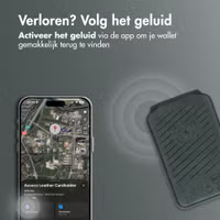 Accezz Magnetische Leren Wallet met standaard - Geschikt voor Apple Find My - Cedar Green