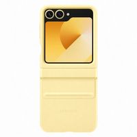 Samsung Originele KindSuit Vegan Leather Case Samsung Galaxy Z Flip 6 / Flip 7 FE - Yellow
