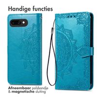 imoshion Mandala Bookcase Google Pixel 9A - Turquoise