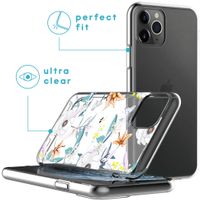 imoshion Design hoesje iPhone 11 Pro - Bloem - Wit