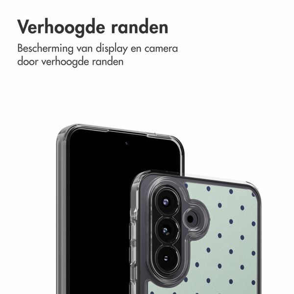 imoshion Design hoesje Samsung Galaxy A57 (5G) - Polka Dot Mintgroen