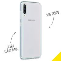 Accezz Clear Backcover Samsung Galaxy A70 - Transparant