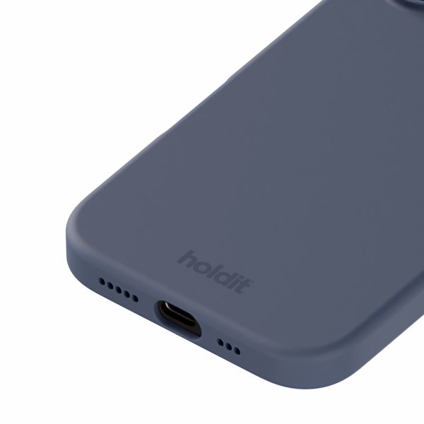 Holdit Silicone Case Apple iPhone 16 - Pacific Blue
