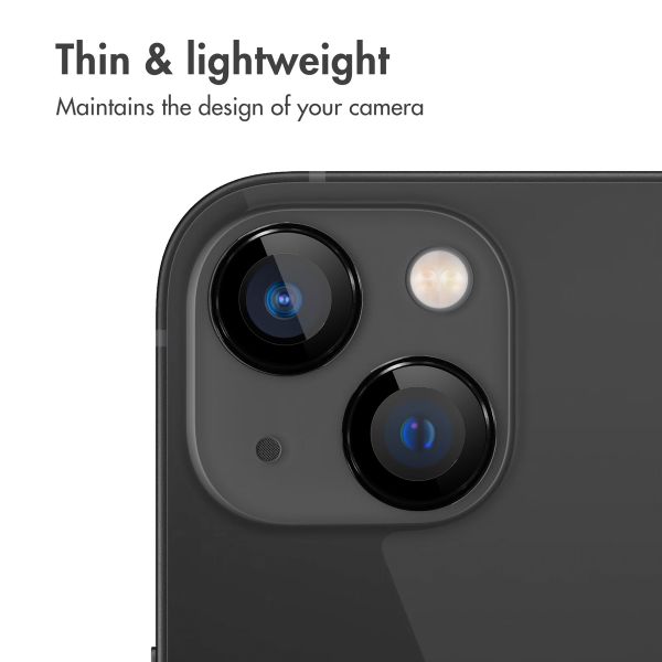 imoshion Camera Protector Glass 2-pack Apple iPhone 13 - Black