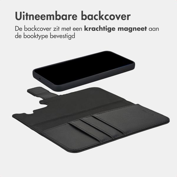imoshion Uitneembare 2-in-1 Luxe Bookcase Samsung Galaxy A17 (5G) / (4G) - Zwart