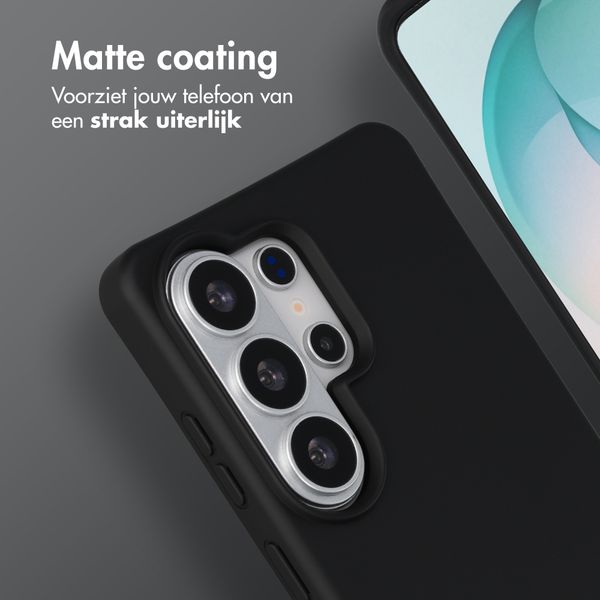 imoshion Color Backcover met afneembaar koord met MagSafe Samsung Galaxy S26 Ultra - Zwart