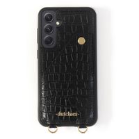 Dutchies Backcover met pashouder Samsung Galaxy A55 - Telefoonkoord niet inbegrepen - Crocodile Chic