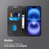 imoshion Slim Bookcase Apple iPhone 16 - Zwart