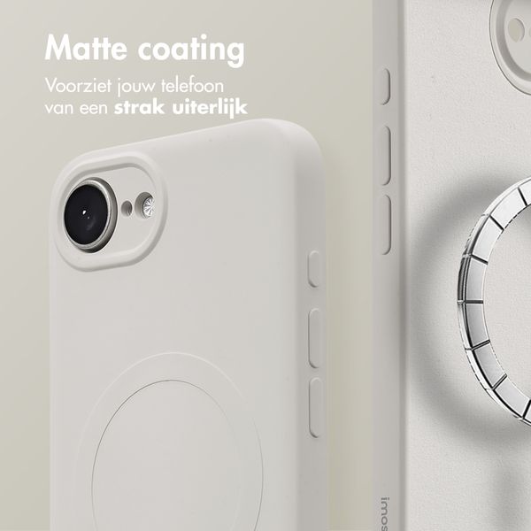 imoshion Color Backcover met MagSafe Apple iPhone 16e - Beige