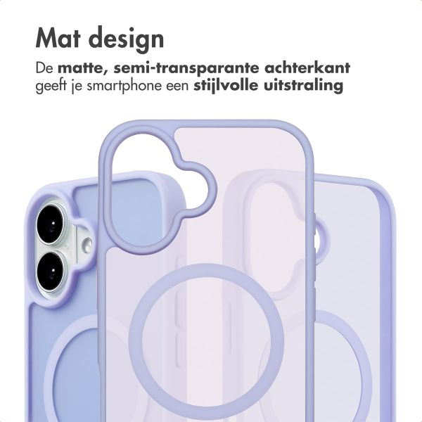 imoshion Color Guard Backcover met MagSafe Apple iPhone 16 - Lila