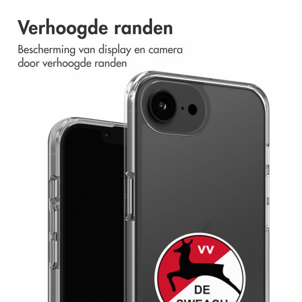 Clear Backcover Apple iPhone 16e - VV De Sweach