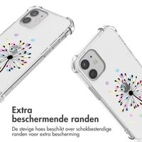 imoshion Design hoesje met koord Apple iPhone 12 Mini - Sandstone Dandelion