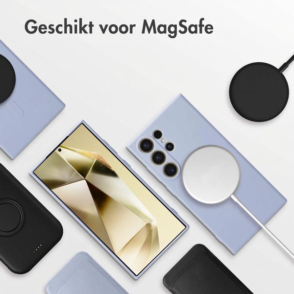 imoshion Color Backcover met MagSafe Samsung Galaxy S24 Ultra - Lila