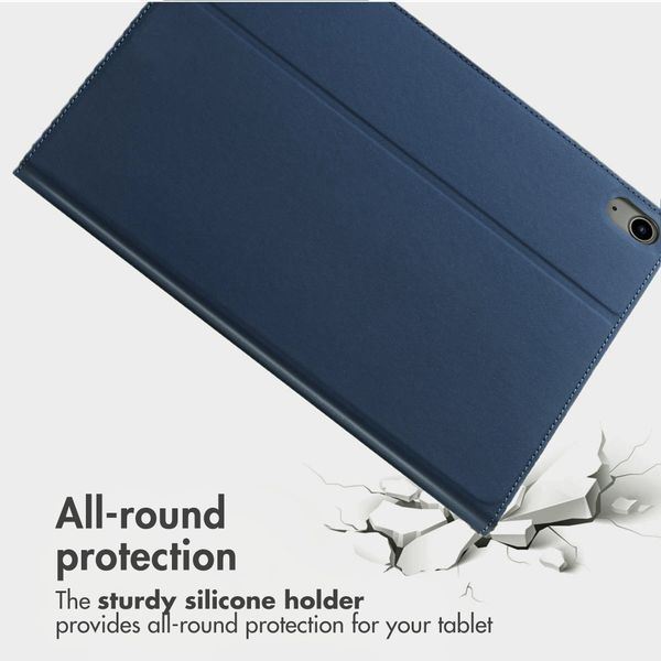 Accezz Classic Tablet Case Apple iPad 11 (2025) 11 inch A16 / iPad 10 (2022) 10.9 inch - Dark Blue
