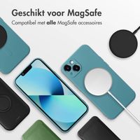 imoshion Color Backcover met MagSafe iPhone 13 - Smoke Green