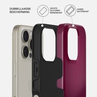 Burga Tough Backcover MagSafe Apple iPhone 16 Pro - Dark Cherry