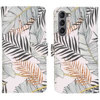 imoshion Design Softcase Bookcase Samsung Galaxy S23 Plus - Glamour Botanic