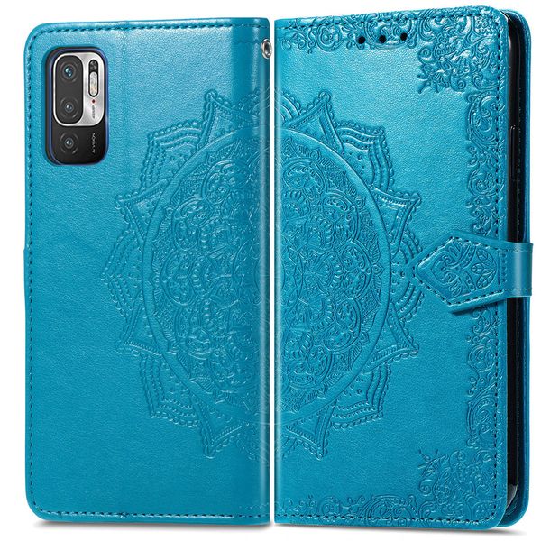 imoshion Mandala Bookcase Xiaomi Redmi Note 10 (5G) - Turquoise